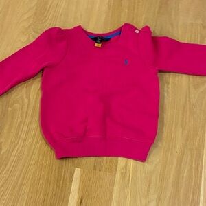 Polo Kids Pink Sweatshirt